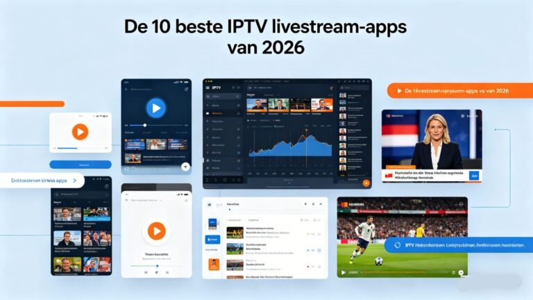 De 10 beste IPTV livestream-apps van 2026